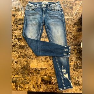 🌞Like New BKE Stella Ankle Low Rise Size 27 Skinny Jeans🌞 Buckle